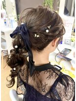 ジェミータ 横浜&nbsp;高め編み下ろし【横浜/ヘアセット/着付け/ヘアメイク】