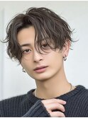 色気漂う韓国ニュアンスマッシュ