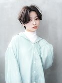 韓国マッシュショート/白髪ぼかし☆
