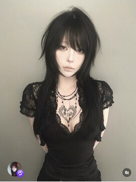ハコ プラス(HACO+) 【Haco+】Leo_ロングウルフカット_レイヤーカット