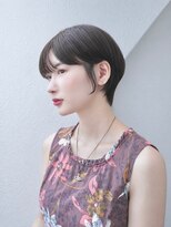 ハウスアンドヘアーワークス(House&Hair works) 前髪長め 大人小顔ショート 30代40代50代 藤沢