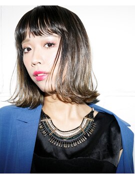 アヴァンティ ヘアーアンドスパ(avanti hair&spa) ☆バレイヤージュでモードなアディクシーボブ☆