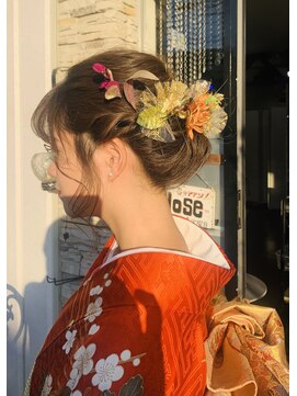 ヴェリーヘアメイク(VERY Hair Make) ギブソンタッグ アップスタイル