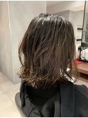 外ハネウェービーボブ