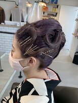 ヴィヴァン(Vivant)&nbsp;【Vivant】2021卒業式　着物ヘア・袴《円城寺》