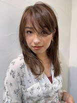 リベルタ(liberta)&nbsp;ストレートミディ×上品ハイライト［liberta/植松