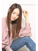 髪質改善ナチュラルストレートロングa15