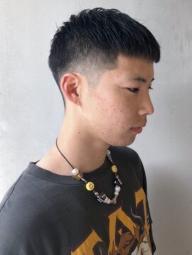 フランクスバーバーリザーブ 人形町店(FRANK’S BARBER RESERVE) クロップサイドグラデーションフェード　ｙ