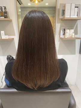 プリマ アンジュ 中目黒店(PRIMA ange) 『髪質改善酸性ストレート』 50代女性 PRIMA ange 中目黒