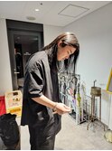 メンズロングヘアー