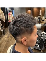 ヒロギンザ 横浜店(HIRO GINZA)&nbsp;アップバングスキンフェード