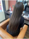 #ロングヘア　#プルエクステ　#ブラウン