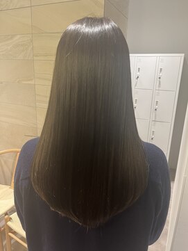 バカンス 八丁堀(BACANCES) 【BACANCES八丁堀】グレージュ艶カラー