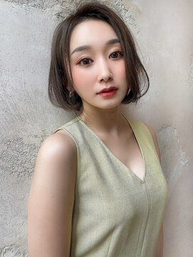 ロンド アンブル 四条烏丸(Lond ambre) 【Lond robin】伊藤ガク 韓国/顔周り/前髪/ボブ/大人ガーリー