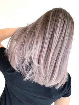 リード バイ ラグーン(LEAD by LAGOON) ミルクティーベージュダブルカラーケアブリーチバレイヤージュ