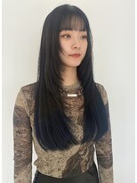 コト 福井大和田店(coto) 福井　顔まわりレイヤーカット　韓国風スタイル　裾カラー　艶髪