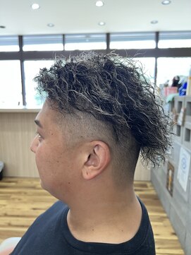 スウェル 千葉店(Swell) メンズツイストパーマスパイラルパーマフェード[千葉]