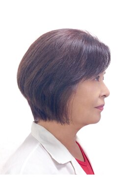 黄ぐまくん美容室 ショートレイヤー