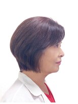 黄ぐまくん美容室 ショートレイヤー