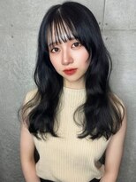 クーエフー(coo et fuu)&nbsp;大人かわいい　ゆるふわロング　黒髪　レイヤー　デジタルパーマ