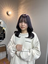 ヴェルダ 池袋店(verda)&nbsp;ラベンダー × レイヤー × 韓国風巻き