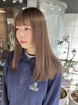 ヘアーアンドメイク ビス(HAIR&MAKE bis) ショコラグレージュ/ブリーチ1回～【黒田あさみ】