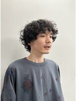 【ステップボーンカット】マッシュパーマ