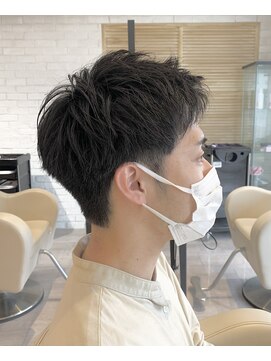 ビブ(VIV) 【山下】爽やかアップバングショート×刈り上げ