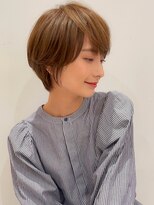 マイラ 銀座(myla)&nbsp;横顔マッシュ切りっぱなしボブ美髪エアリーロングピンクブラウン