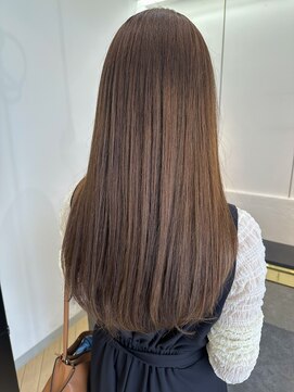 ユニ バイ マグ 長野店(Uni.by Mag) ツヤ髪ストレート♪縮毛矯正髪質改善トリートメント透明感