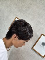 ヘアーワークス ボナ(HAIR WORKS bona.)&nbsp;スマート男子の毛流れセンターパート×ジェントルヘア