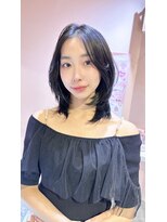 ラメール(MAISON LA MER) 【Mika】韓国風小顔ハッシュレイヤーボブ