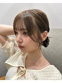 大人可愛い20代30代40代小顔後れ毛顔周りくびれレイヤーカット