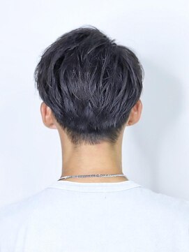 リップス レイ ギンザ(LIPPS Ray GINZA) 『ラフブラストセンター』#刈り上げ#センターパート