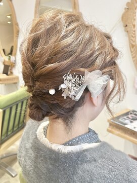 チャンプ 小阪店(Champ) 【Champ小阪】頭が痛くなりにくい！ロープ編みアレンジ