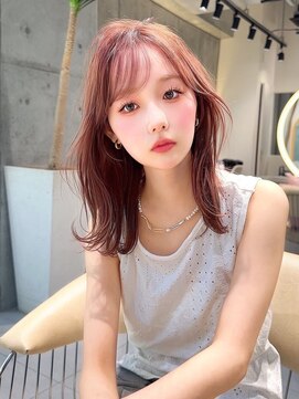 ロンド ロビン 栄(Lond robin) 髪質改善/ボブ/ハイトーン/くびれボブ/前髪/名古屋/栄/韓国ヘア