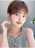 スッキリショート/ショートボブ/丸みショート