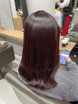 【こっくりカラー】暖色「ワインレッド」