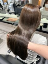 ソヨン 金山店(SOYON)&nbsp;オリーブベージュ/透明感カラー/ブリーチなし/美髪