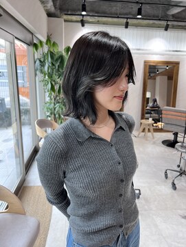 アドア 横浜(ADORE) 【ADORE横浜】レイヤーボブ×地毛風カラー