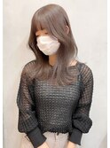 まろベージュ/くびれヘア