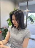 顔まわりレイヤー/艶髪/髪質改善トリートメント