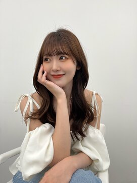 アマトウキョウ アユンチェ(AMA TOKYO×AYUNCHE) 韓国スタイル/ナチュラルくびれへア_くびれ巻き_レイヤーカット