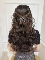 セット アンド バイ ルゥーダ 品川駅前店(SET and..by Rouxda.)&nbsp;お任せハーフアップ