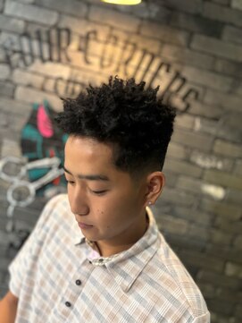 スリーセント 栄(3/cent) スパイキーアフロ