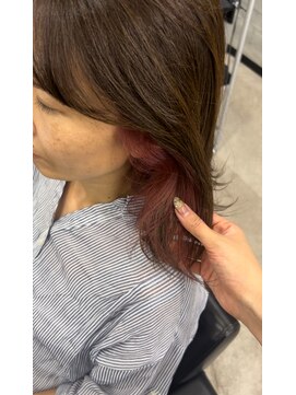 プライズ 所沢プロぺ通り店(prize) インナーカラー 暖色カラー 所沢