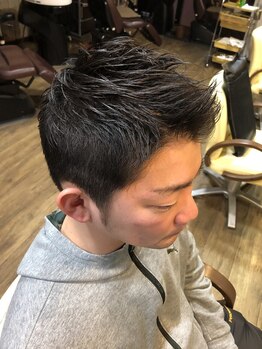 メンズカットもお任せ！再現性の高いカットで、忙しい朝も楽々に☆清潔感×好印象ヘアに！