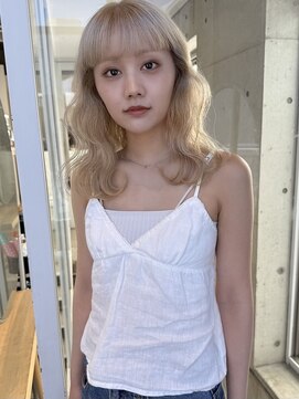 ラルム(ralme/sol) ダブルカラー/ブリーチ/レイヤーカット/髪質改善/インナーカラー