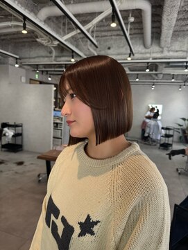 ソイデュエ 梅田(soi due) 切りっぱなしボブ