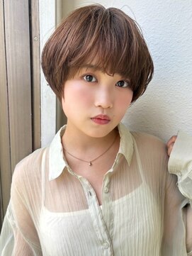 カバーヘア ブリス 戸田公園西口店(COVER HAIR bliss) ふんわり丸みショートボブ/大人ガーリー/透明感/小顔艶p戸田公園